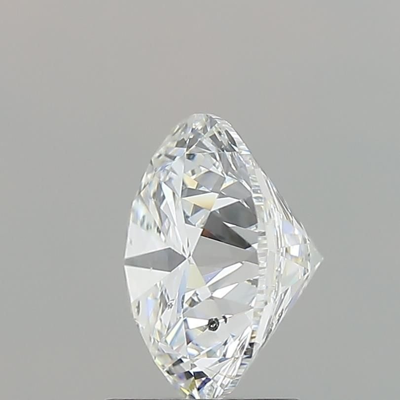 2.01ct E SI2 Rare Carat Ideal Cut Round Diamond