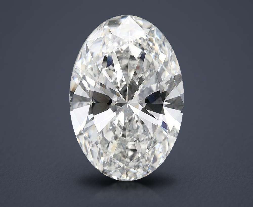 13.01 Carat Oval Lab Diamond