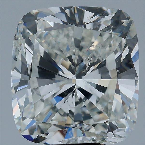 5.04ct J SI2 Very Good Cut Cushion Diamond