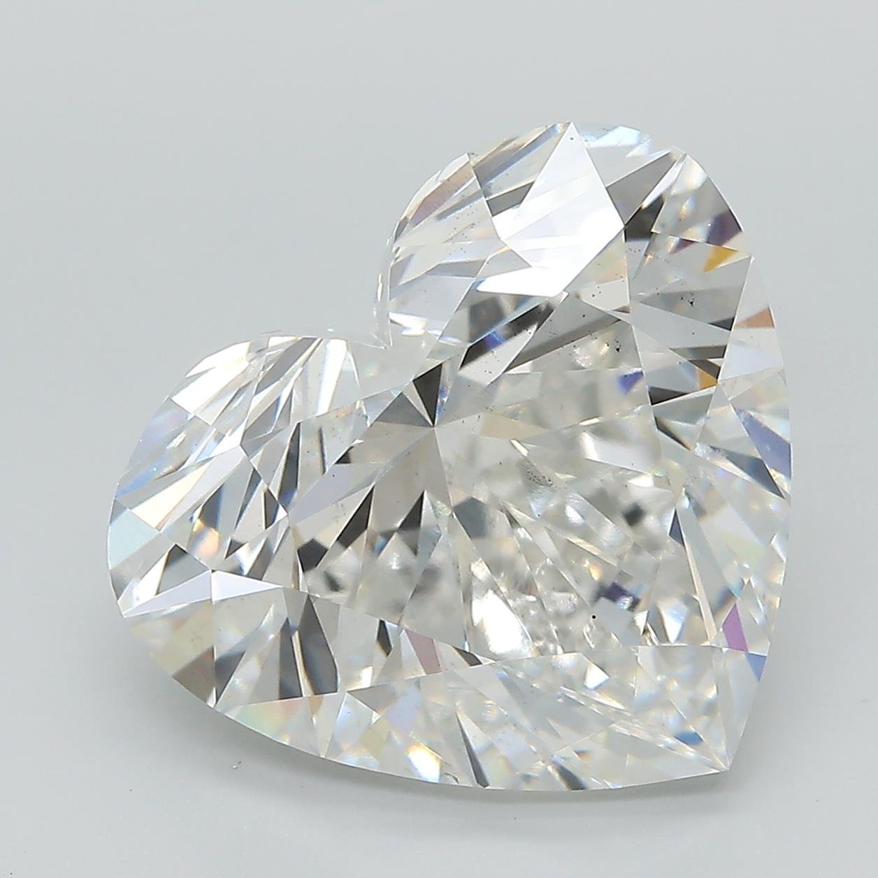 9.48ct F VS2 Rare Carat Ideal Cut Heart Lab Grown Diamond