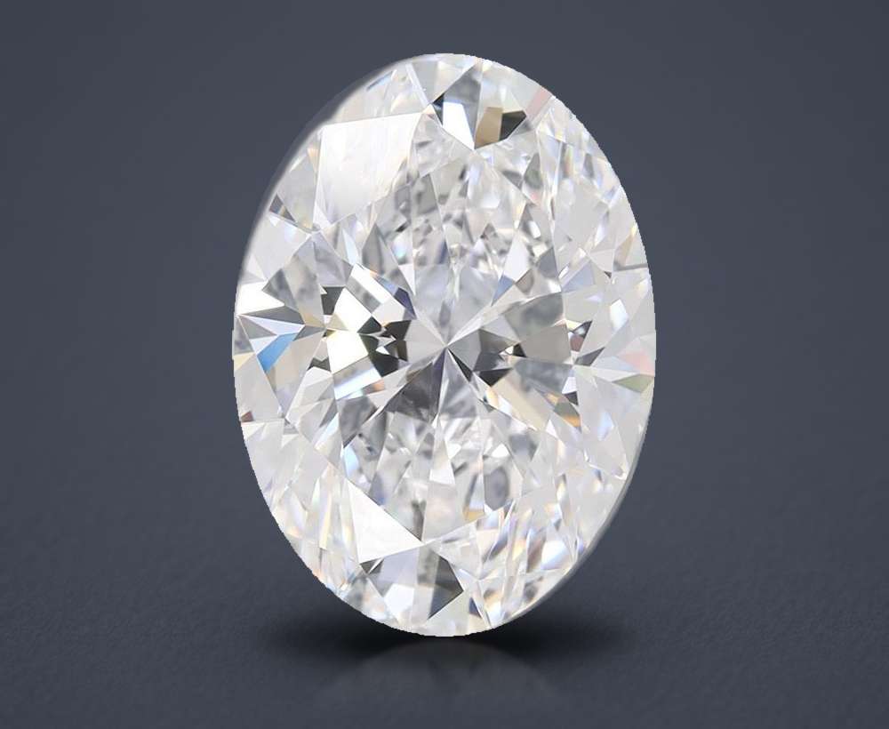 3.16 Carat Oval Lab Diamond