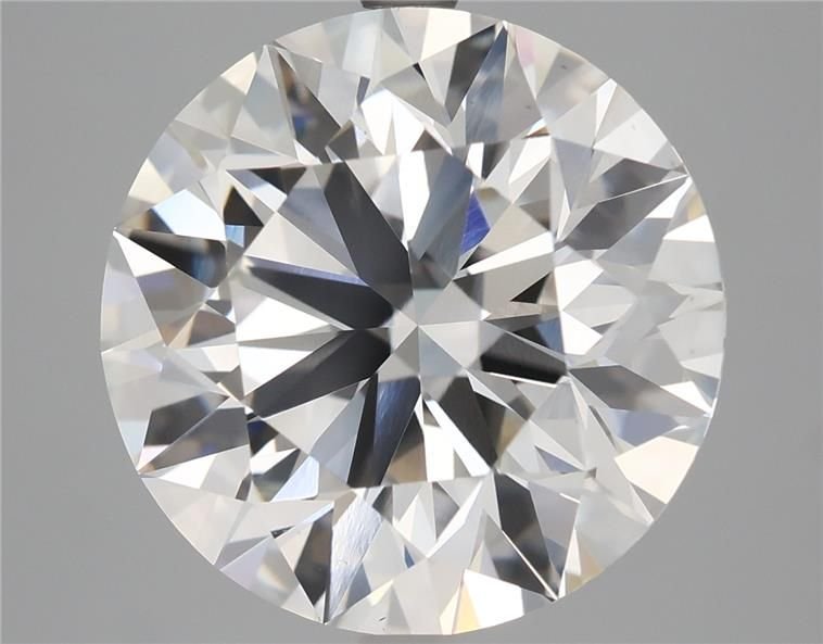 5.56ct G VS1 Rare Carat Ideal Cut Round Lab Grown Diamond