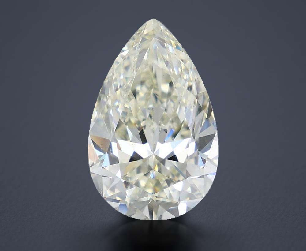 5.23 Carat Pear Natural Diamond