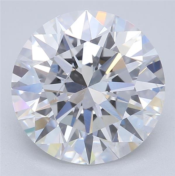 1.67ct F SI2 Excellent Cut Round Lab Grown Diamond