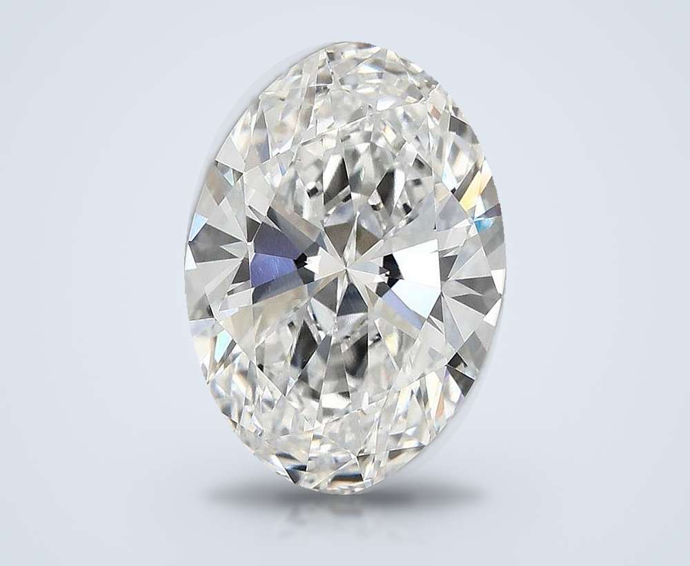 3.74 Carat Oval Lab Diamond