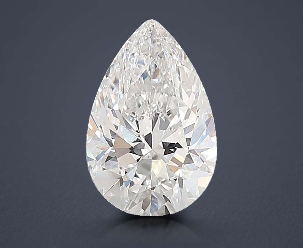 4.09 Carat Pear Lab Diamond