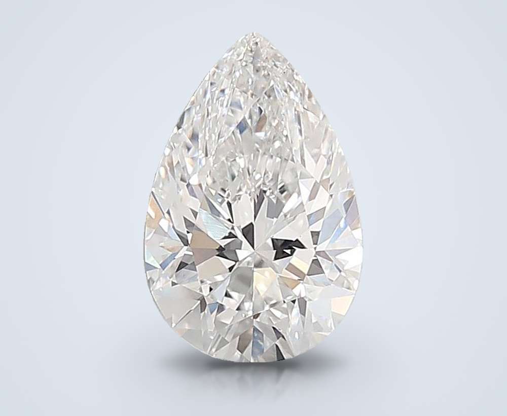 4.09 Carat Pear Lab Diamond