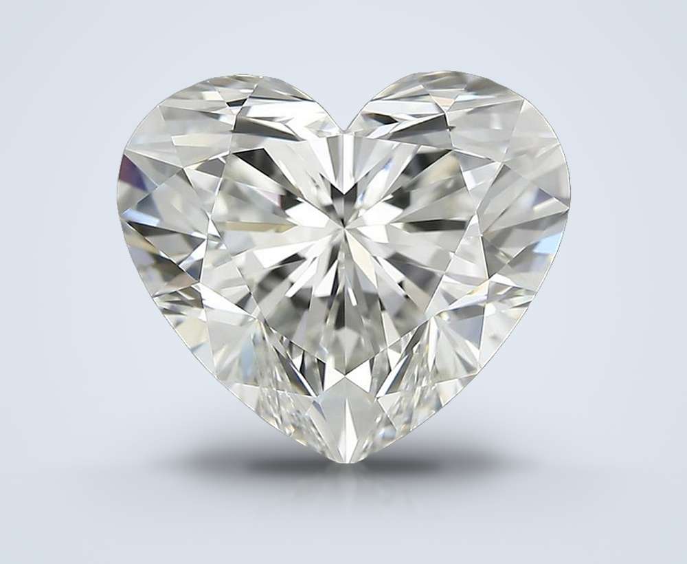 7.27 Carat Heart Natural Diamond