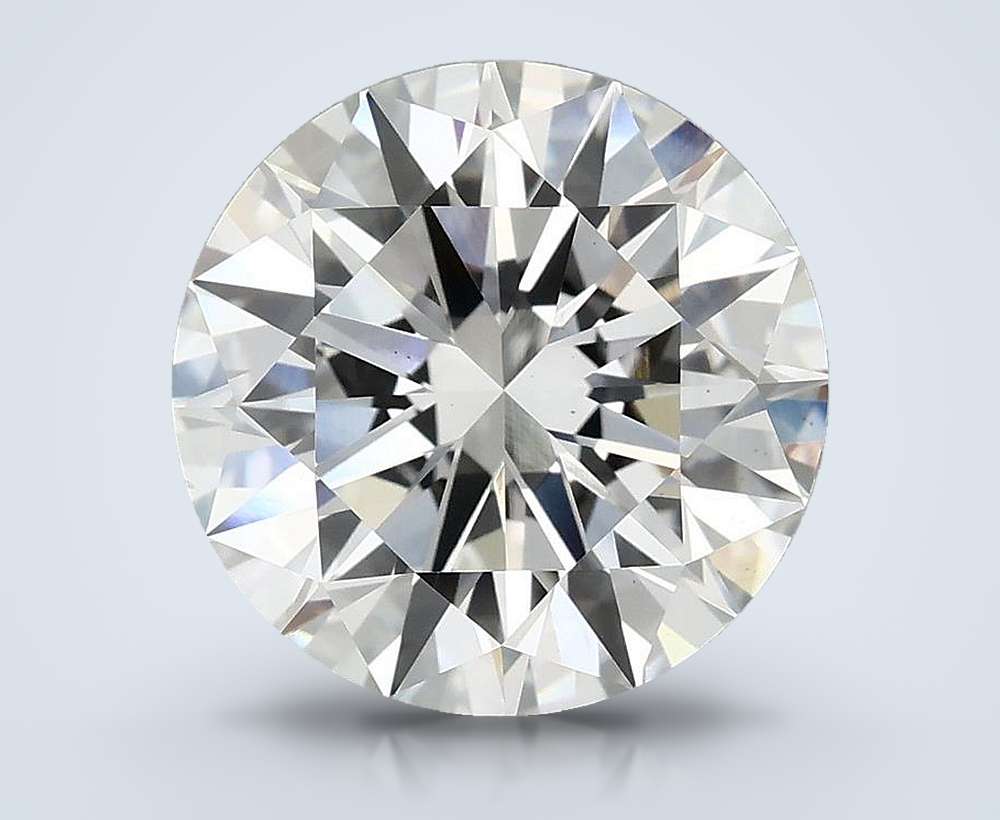 5.30 Carat Round Lab Diamond