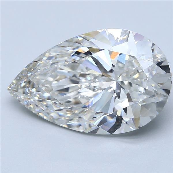 9.02ct G VS2 Rare Carat Ideal Cut Pear Lab Grown Diamond