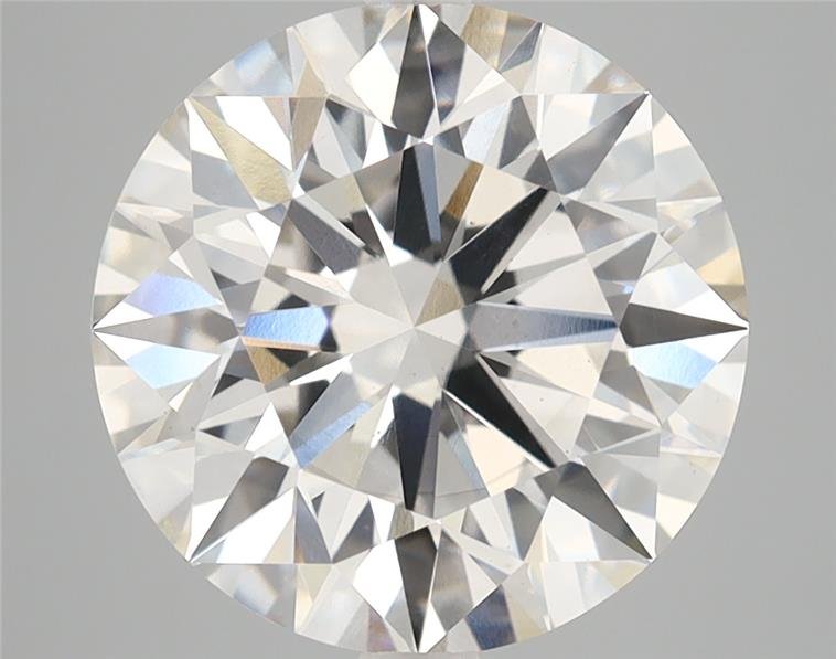 5.09ct H VS2 Rare Carat Ideal Cut Round Lab Grown Diamond