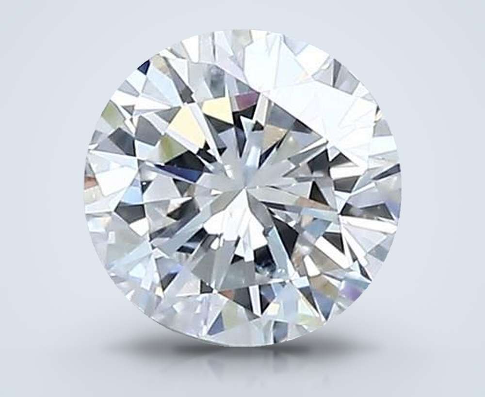 0.76 Carat Round Natural Diamond