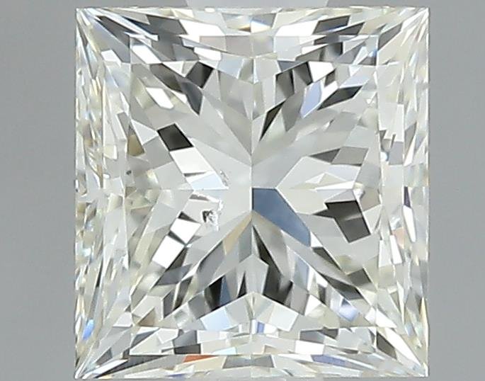1.00ct K SI1 Very Good Cut Princess Diamond