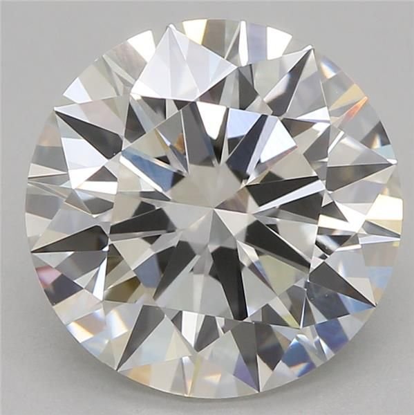 2.51ct G VVS2 Rare Carat Ideal Cut Round Lab Grown Diamond