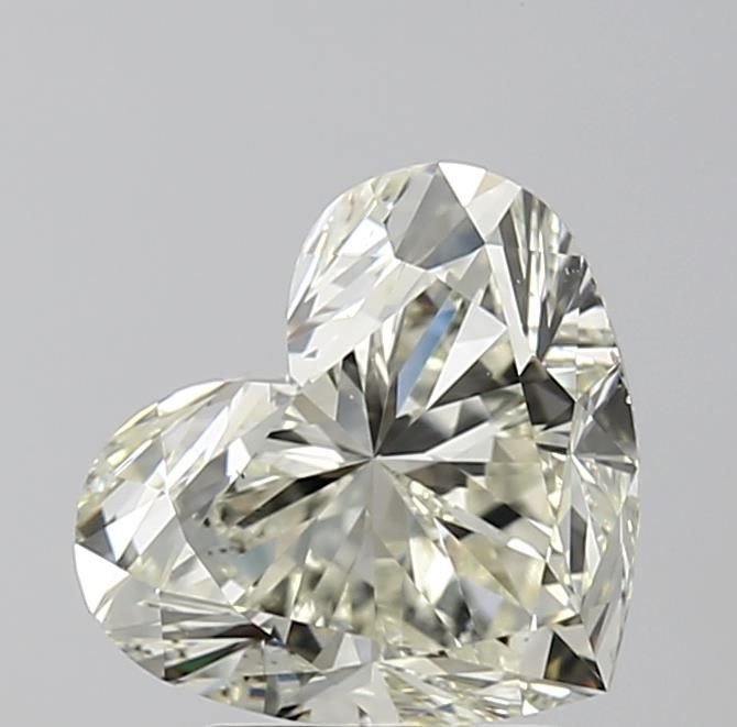 3.01ct K SI1 Excellent Cut Heart Diamond