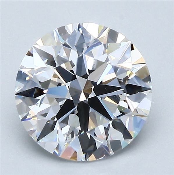 2.06ct D SI2 Excellent Cut Round Diamond