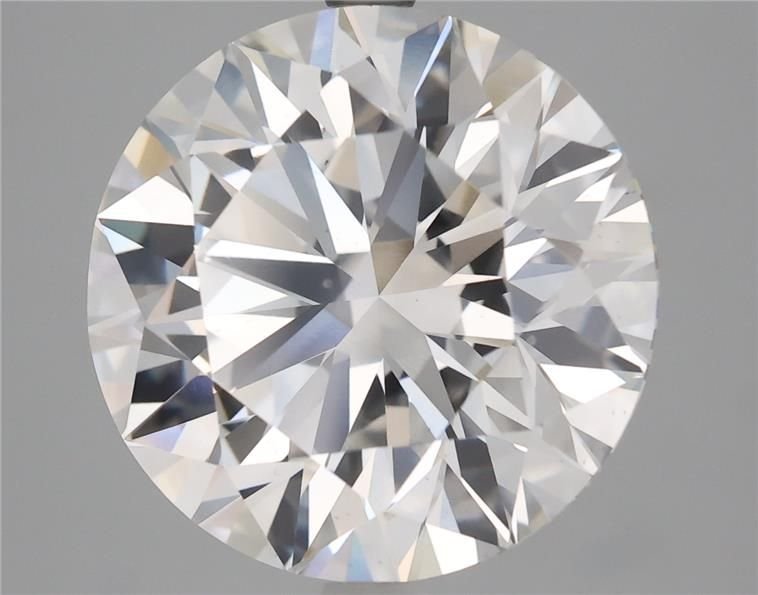 5.28ct G VS1 Rare Carat Ideal Cut Round Lab Grown Diamond