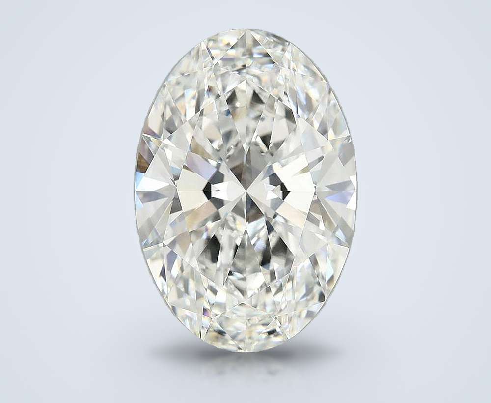 12.08 Carat Oval Lab Diamond