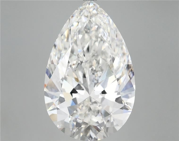 10.39ct F VVS2 Rare Carat Ideal Cut Pear Lab Grown Diamond