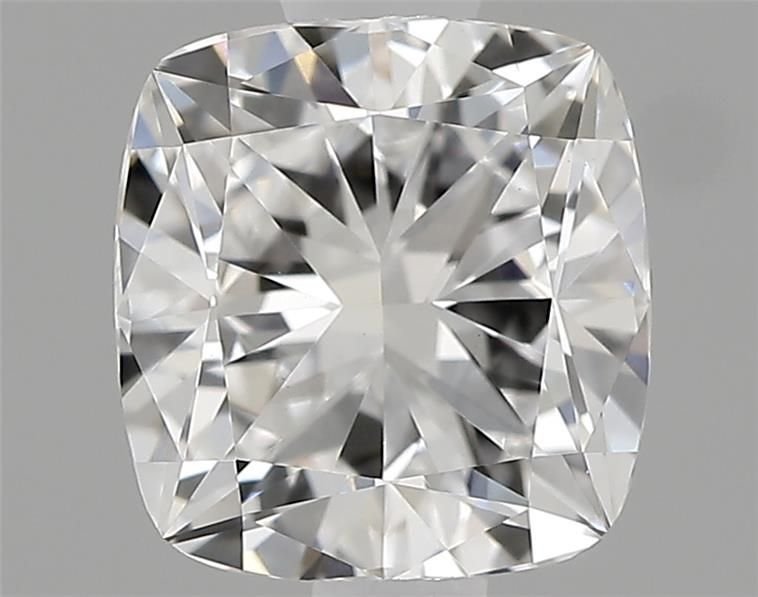 0.89ct F VVS2 Rare Carat Ideal Cut Cushion Lab Grown Diamond