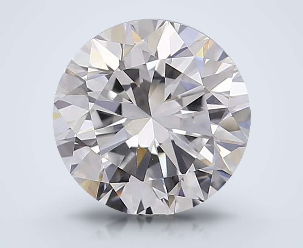 0.66 Carat Round Lab Diamond
