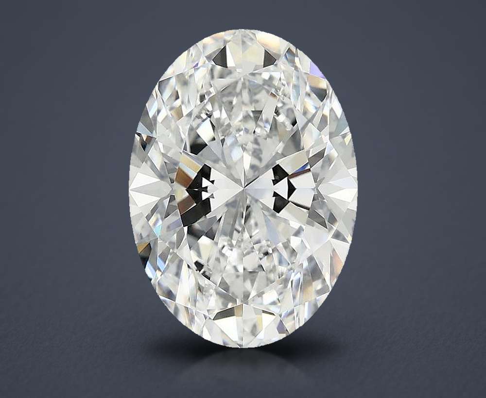 3.87 Carat Oval Lab Diamond