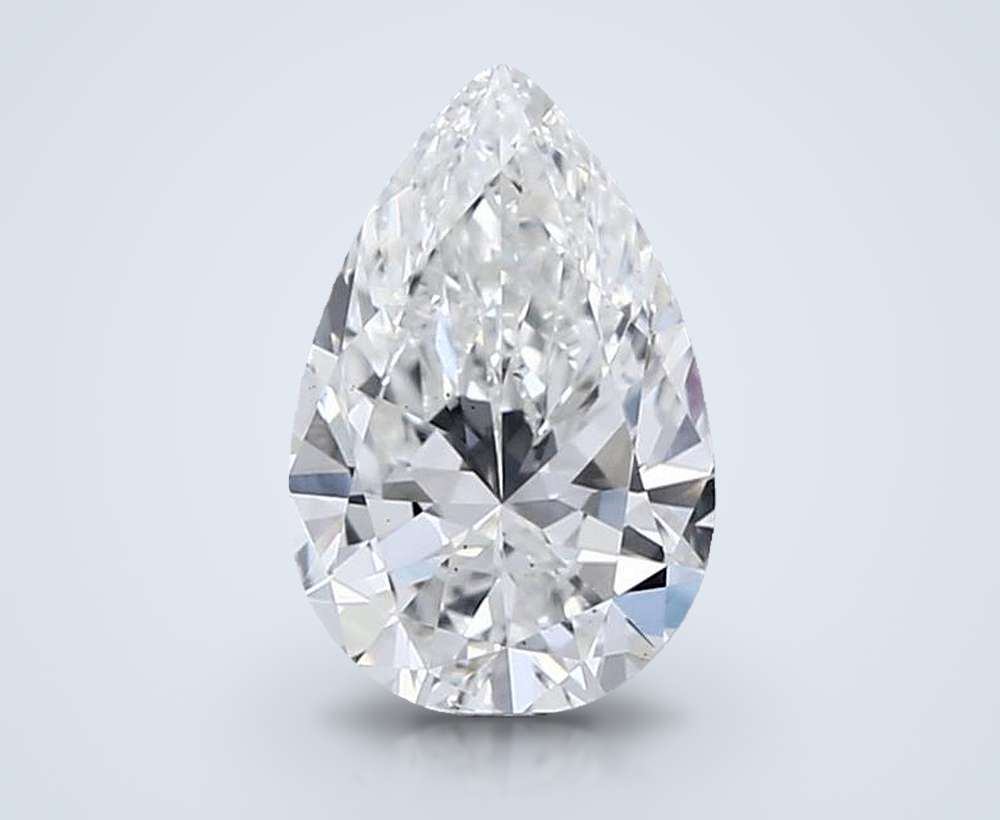 1.23 Carat Pear Lab Diamond
