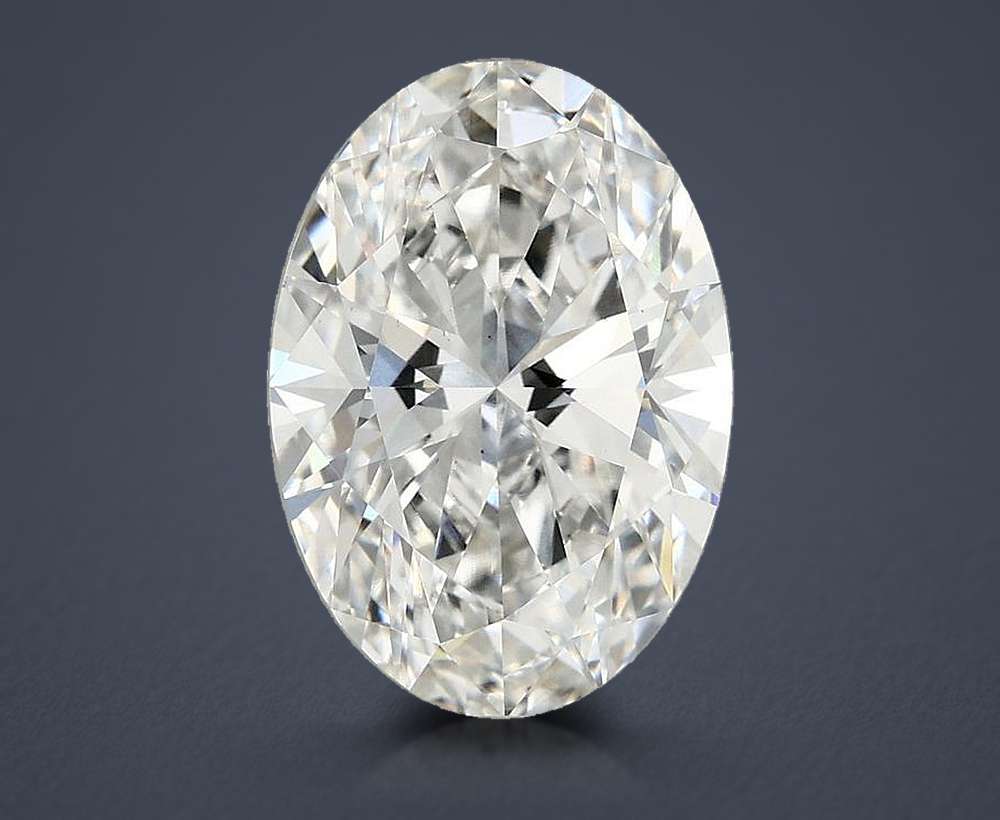 4.10 Carat Oval Lab Diamond