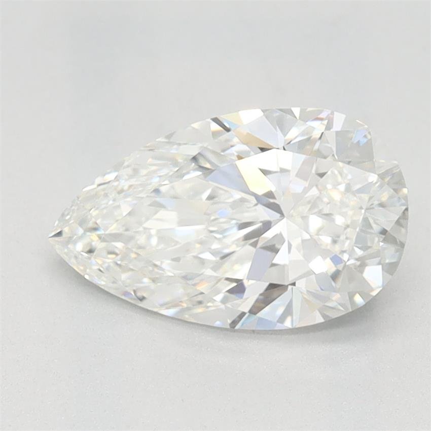 1.06ct E VVS1 Rare Carat Ideal Cut Pear Lab Grown Diamond