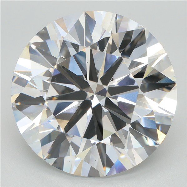 9.03ct F VS2 Rare Carat Ideal Cut Round Lab Grown Diamond
