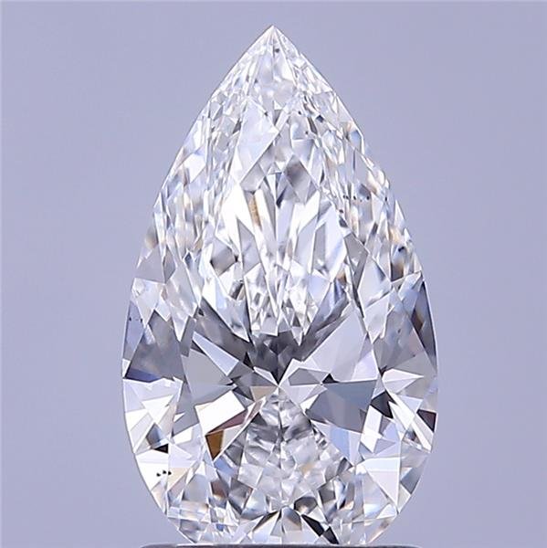 1.28 Carat Pear Lab Diamond