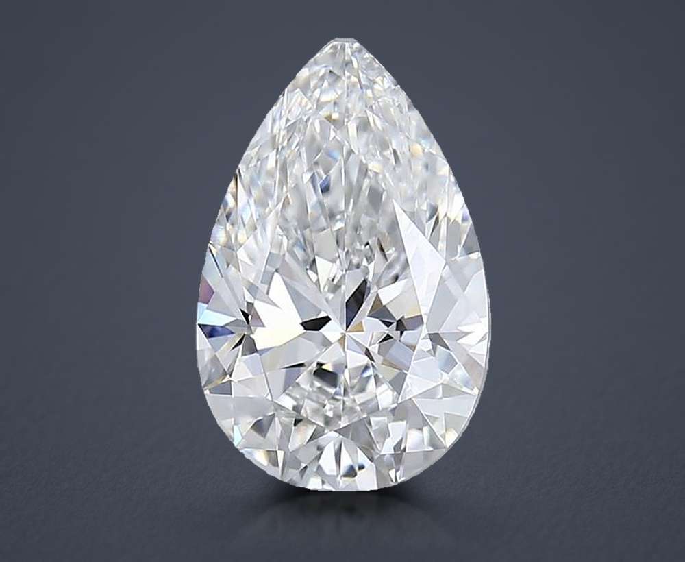 3.03 Carat Pear Lab Diamond