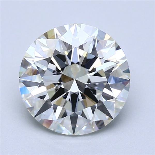 2.00ct I VS1 Rare Carat Ideal Cut Round Diamond