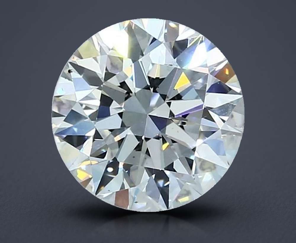 2.54 Carat Round Natural Diamond