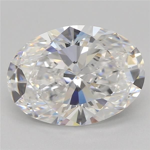1.74ct D VVS2 Rare Carat Ideal Cut Oval Lab Grown Diamond