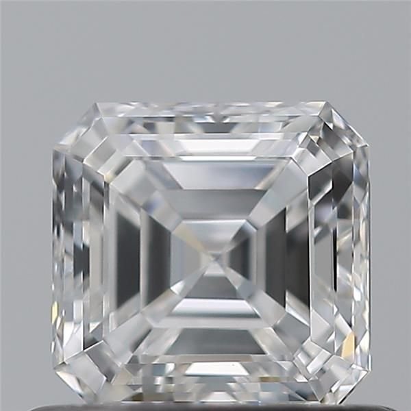 0.55ct E VVS2 Very Good Cut Asscher Diamond