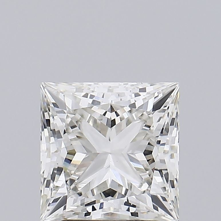 3.01ct I VS2 Rare Carat Ideal Cut Princess Lab Grown Diamond