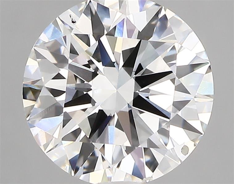 2.72ct E SI1 Excellent Cut Round Lab Grown Diamond