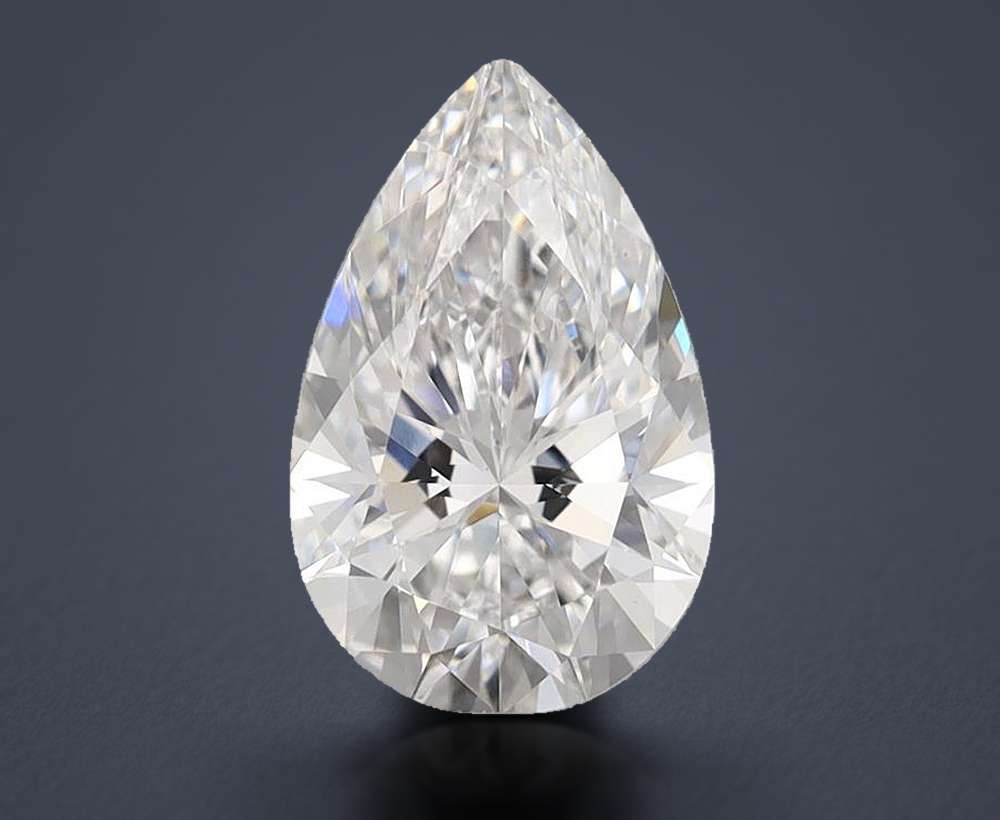 2.04 Carat Pear Lab Diamond