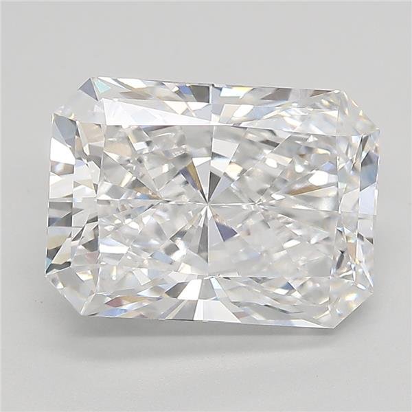 4.52ct E VVS2 Rare Carat Ideal Cut Radiant Lab Grown Diamond