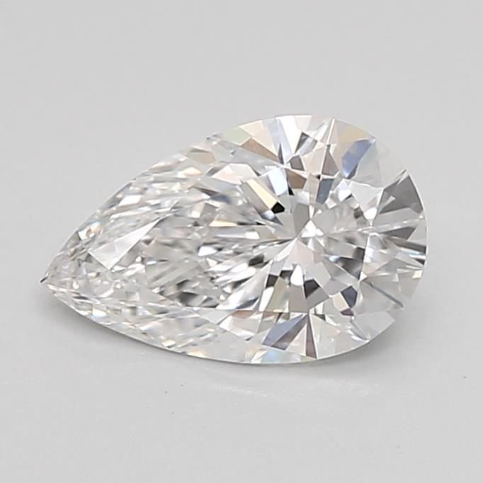 1.08ct D VVS2 Rare Carat Ideal Cut Pear Lab Grown Diamond