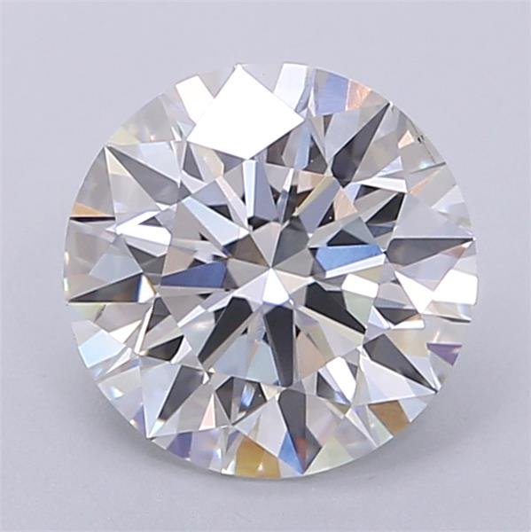 1.97ct D VS2 Rare Carat Ideal Cut Round Lab Grown Diamond