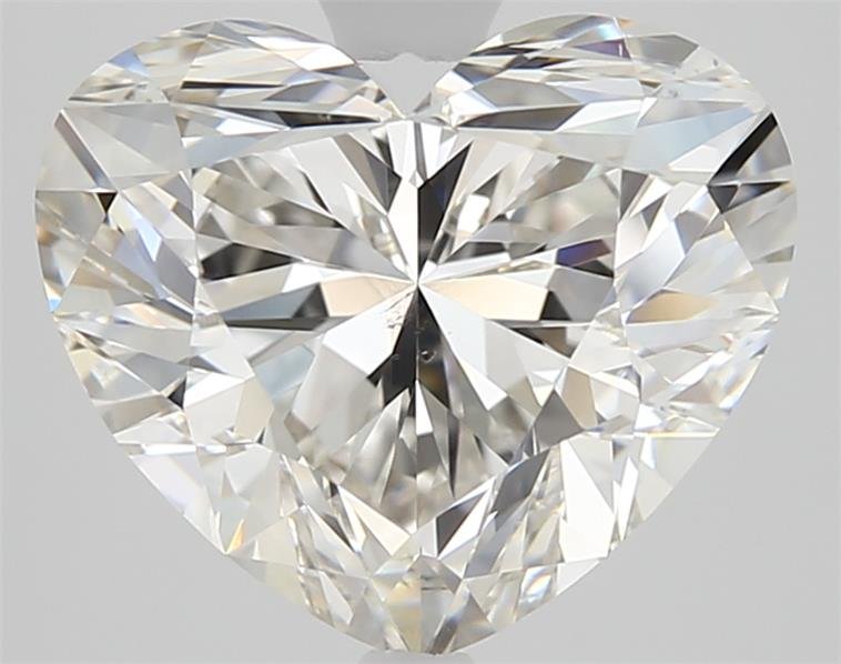 3.05ct I SI1 Rare Carat Ideal Cut Heart Diamond