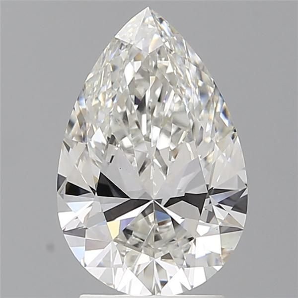 2.52 Carat Pear Lab Diamond