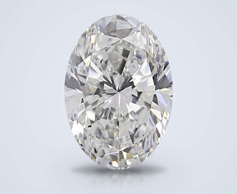 0.63 Carat Oval Lab Diamond