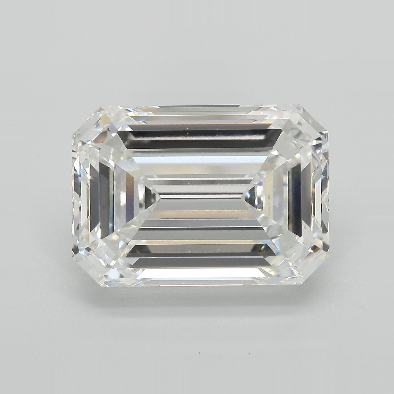 16.39ct F VVS2 Excellent Cut Emerald Lab Grown Diamond