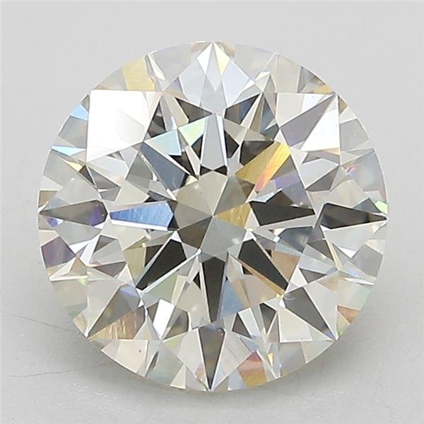 3.00ct J VS1 Excellent Cut Round Lab Grown Diamond