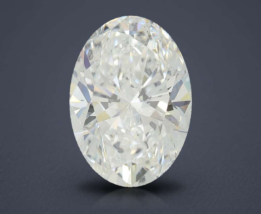 5.29 Carat Oval Lab Diamond