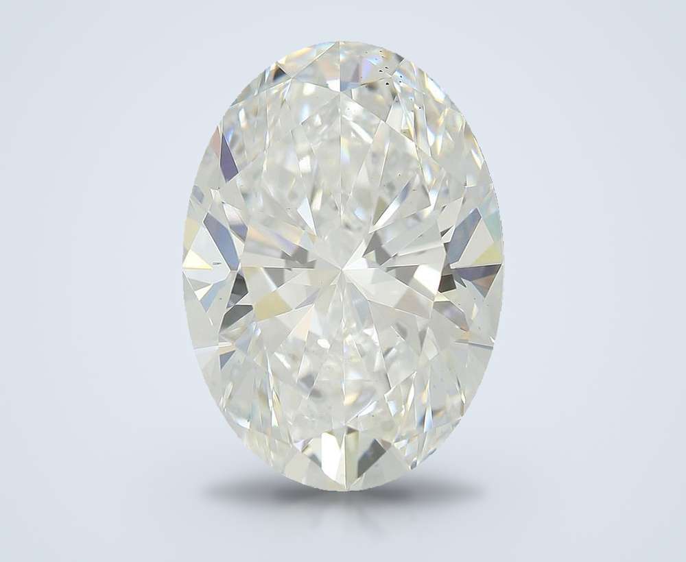 5.29 Carat Oval Lab Diamond