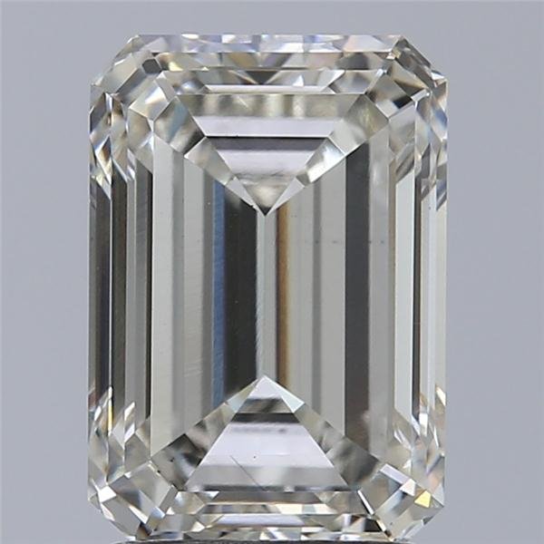 2.56ct H VS1 Rare Carat Ideal Cut Emerald Lab Grown Diamond